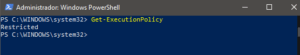 Restricted Powershell