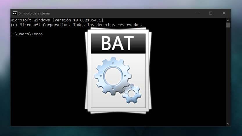 ¿Qué es un archivo .BAT?